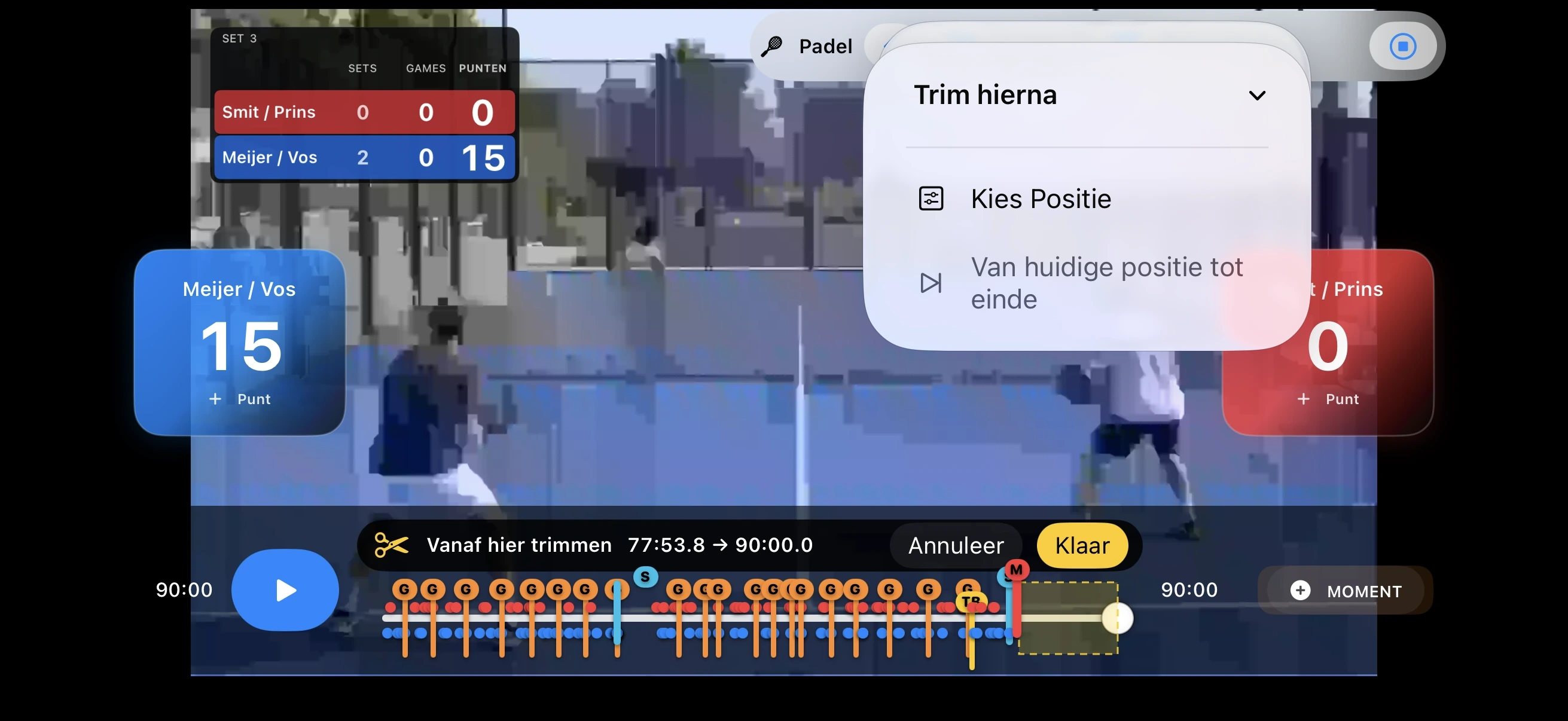 Padel – Trim wat je niet nodig hebt